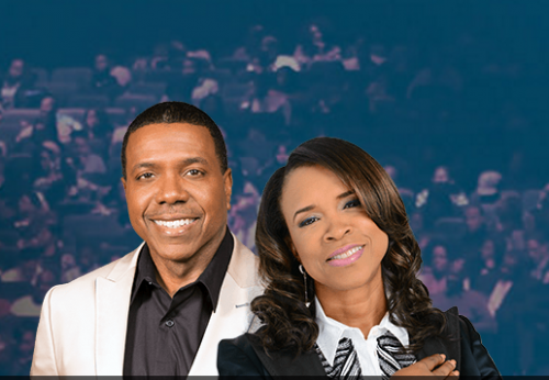 Creflo Dollar and Taffi Dollar(wife) - iUseFaith