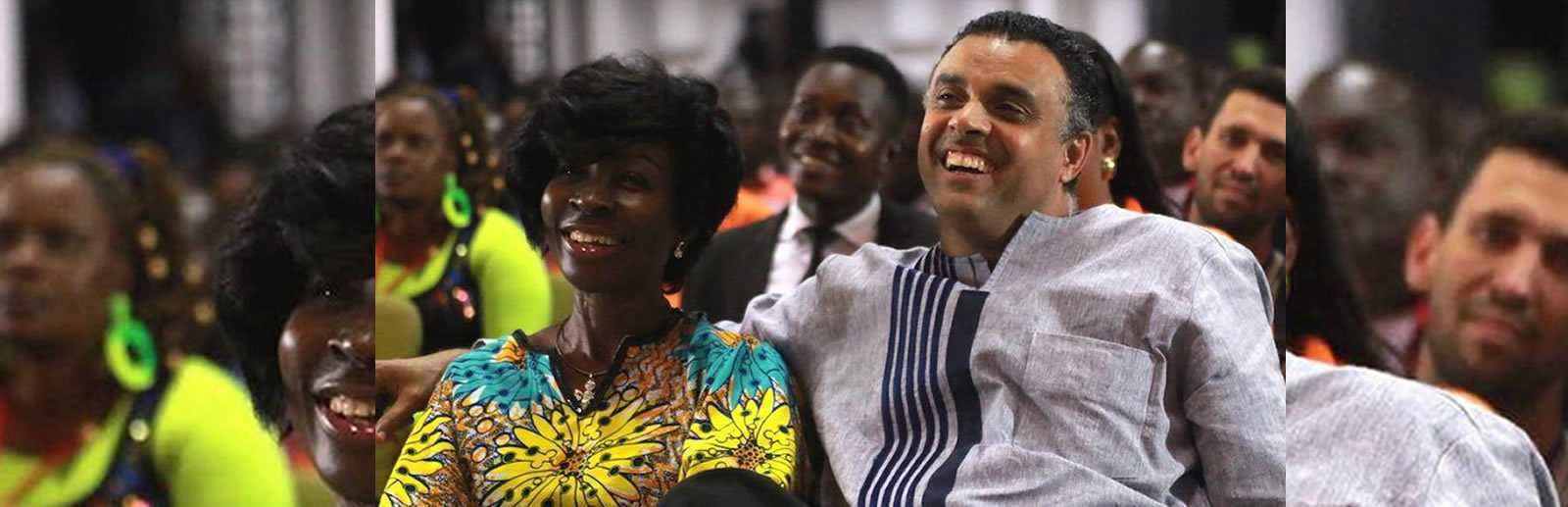 Bishop Dag Heward Mills and his wife Adelaide Heward Mills