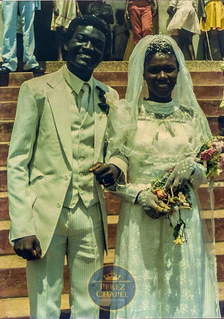 Charles Agyin Asare And Wife Vivian Agyin Asare in 1985