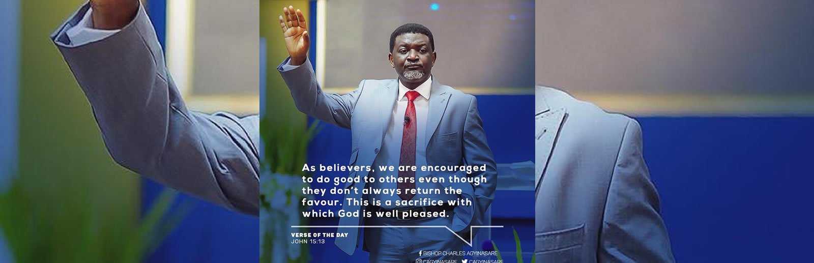 Bishop Charles Agyinasare on Sacrifice