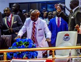 Engaging the power of praise as a weapon of warfare!  - David Oyedepo