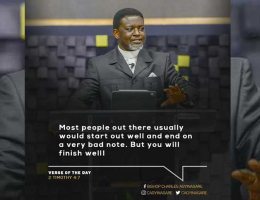 A Great Finish  - Charles Agyinasare