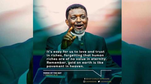 Don’t Fall in Love with Money!