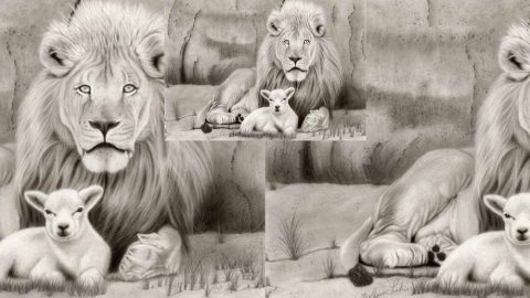 Lion And Lamb