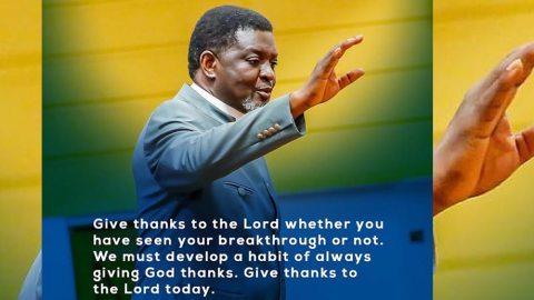 Give Thanks to God
